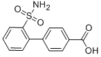 structure of CAS# 352615-90-8, 2'-Sulfamoyl-Biphenyl-4-Carboxylic Acid