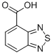 structure of CAS# 3529-57-5, 2,1,3-Benzothiadiazole-4-Carboxylic Acid;2,1,3-Benzothiadiazole-4-Carboxylic Acid ,97%;Benzo[C][1,2,5]Thiadiazole-4-Carboxylicacid;2,1,3-BENZOTHIADIAZOLE-4-CARBOXYLIC ACID