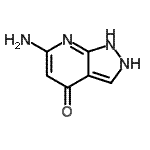 CAS#: 35313-41-8， 6-Amino-1,2-Dihydro-4H-Pyrazolo[3,4-b]Pyridin-4-One