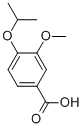 structure of CAS# 3535-33-9, 4-Isopropoxy-3-Methoxy-Benzoic Acid