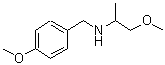 结构式 CAS# 353777-78-3, 1-甲氧基-N-(4-甲氧基苄基)-2-丙胺