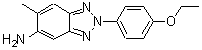 结构式 CAS# 355818-00-7, 2-(4-乙氧基苯基)-6-甲基苯并三唑-5-胺