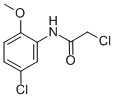 structure of CAS# 35588-41-1, 2-Chloro-N-(5-Chloro-2-Methoxyphenyl)Acetamide;2-Chloro-N-(5-Chloro-2-Methoxyphenyl)Acetamide(SALTDATA: FREE);2-CHLORO-N-(5-CHLORO-2-METHOXYPHENYL)ACETAMIDE