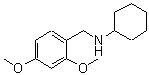 structure of CAS# 356093-86-2, N-(2,4-Dimethoxybenzyl)Cyclohexanamine;N-(2,4-dimethoxybenzyl)cyclohexanamine;BAS 01125325