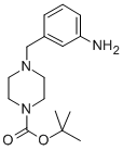 structure of CAS# 361345-40-6, Tert-Butyl 4-(3-Aminobenzyl)Piperazine-1-Carboxylate;TERT-BUTYL 4-(3-AMINOBENZYL)PIPERAZINE-1-CARBOXYLATE;4-(3-Aminobenzyl)Piperazine, N1-BOC Protected 97%;4-(3-AMINOBENZYL)PIPERAZINE, N1-BOC PROTECTED
