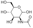 结构式 CAS# 3615-17-6, 2-乙酰氨基-2-脱氧-D-甘露糖