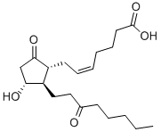 CAS#: 363-23-5， (Z)-7-[(1R,2R,3R)-3-Hydroxy-5-Oxo-2-(3-Oxooctyl)Cyclopentyl]Hept-5-Enoic Acid