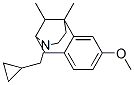 CAS#: 3639-63-2， 1,2,3,4,5,6-Hexahydro-3-(Cyclopropylmethyl)-6,11-Dimethyl-8-Methoxy-2,6-Methano-3-Benzazocine