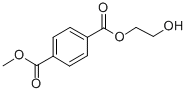 structure of CAS# 3645-00-9, Terephthalic Acid 2-Hydroxyethyl Methyl Ester;Benzene-1,4-Dicarboxylic Acid O1-(2-Hydroxyethyl) O4-Methyl Ester;1,4-Benzenedicarboxylic Acid, 2-Hydroxyethyl Methyl Ester;2-Hydroxyethyl Methyl Terephthalate