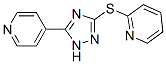 CAS#: 3652-27-5， 4-(5-Pyridin-2-Ylsulfanyl-2H-1,2,4-Triazol-3-Yl)Pyridine