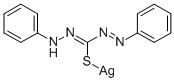 structure of CAS# 36539-86-3, [2-Phenylhydrazidato(phenylazo)thioformic acid] Silver;DITHIZONE SILVER COMPLEX