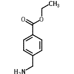 结构式 CAS# 366-84-7, 乙基4-(氨基甲基)苯甲酸酯