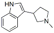 CAS#: 3671-00-9， 3-(1-Methylpyrrolidin-3-Yl)-1H-Indole