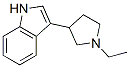 CAS#: 3671-01-0， 3-(1-Ethylpyrrolidin-3-Yl)-1H-Indole