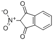 structure of CAS# 3674-33-7, 2-Nitro-1,3-Indandione;2-Nitroindane-1,3-Dione;2-Nitroindane-1,3-Quinone;St5443926