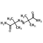 CAS#: 3682-94-8， 2,2'-[(E)-1,2-Diazenediyl]Bis(2-Methylpropanamide)