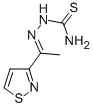 CAS 登录号：3683-61-2， [1-(1,2-噻唑-3-基)乙亚基氨基]硫脲