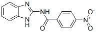 CAS 登录号：36855-68-2， N-(1H-苯并咪唑-2-基)-4-硝基苯甲酰胺