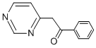 structure of CAS# 36912-83-1, 1-Phenyl-2-(4-Pyrimidinyl)-Ethanone;1-PHENYL-2-(4-PYRIMIDINYL)-ETHANONE;4-(Phenylcarbonylmethyl)Pyrimidine