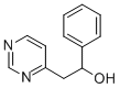 structure of CAS# 36914-71-3, 1-Phenyl-2-Pyrimidin-4-Yl Ethanol;1-PHENYL-2-PYRIMIDIN-4-YL ETHANOL