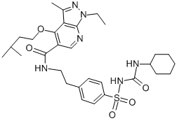CAS 登录号：36980-34-4， 格列卡胺