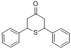 CAS#: 37014-01-0， 2,6-Di(Phenyl)Thian-4-One