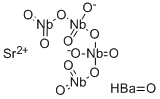structure of CAS# 37185-09-4, Barium Strontium Niobium Oxide;Barium Strontium Niobium Oxide, Puratronic(R), 99.997% (Metals Basis);Barium Strontium Niobium Oxide, Puratronic, 99.997% (Metals Basis);BARIUM STRONTIUM NIOBIUM OXIDE, PURATRONIC, 99.997% (METALS