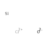 结构式 CAS# 37264-20-3, 铬硅单氧化物