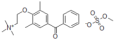 CAS#: 3734-35-8， 2-(4-Benzoyl-2,6-Dimethylphenoxy)Ethyl-Trimethylazanium Methyl Sulfate