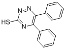 structure of CAS# 37469-24-2, 5,6-Diphenyl-1,2,4-Triazine-3-Thiol;St030521;1,2,4-Triazine-3(2H)-Thione, 5,6-Diphenyl- (9Ci);1,2,4-Triazine-3(4H)-Thione, 5,6-Diphenyl-
