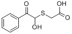 CAS#: 37510-29-5， (1-Hydroxy-2-Oxo-2-Phenylethyl)Thio]Acetic Acid