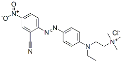 CAS#: 37672-77-8， 2-[1-[4-(2-Cyano-4-Nitrophenyl)Diazenylphenyl]Ethylamino]Ethyl-Trimethylazanium Chloride
