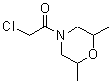 结构式 CAS# 379254-90-7, 2-氯-1-(2,6-二甲基-4-吗啉基)乙酮