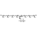 CAS 登录号：38005-61-7， {(1S,2S,3S)-2-甲基-3-[(1E,5E,9E)-2,6,10,14-四甲基-1,5,9,13-十五碳四烯-1-基]-2-[(3E,7E)-4,8,12-三甲基-3,7,11-十三碳三烯-1-基]环丙基}甲基三氢二磷酸酯