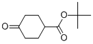 structure of CAS# 38446-95-6, Tert-Butyl 4-Oxocyclohexanecarboxylate