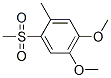 CAS#: 38452-40-3， 1,2-Dimethoxy-4-Methyl-5-Methylsulfonylbenzene