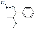 结构式 CAS# 38455-90-2, L-N-甲基麻黄碱盐酸盐