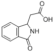 结构式 CAS# 3849-22-7, 2-(3-氧代-1,2-二氢异吲哚-1-基)乙酸