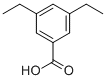 structure of CAS# 3854-90-8, 3,5-Diethylbenzoic Acid;Ae-562/43287059