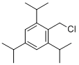 structure of CAS# 38580-86-8, 2,4,6-Triisopropylbenzyl Chloride;2-(Chloromethyl)-1,3,5-Tris(Propan-2-Yl)Benzene;2-CHLOROMETHYL-1,3,5-TRIISOPROPYLBENZENE;2,4,6-TRIISOPROPYLBENZYL CHLORIDE