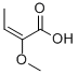 结构式 CAS# 38588-37-3, 2-甲氧基巴豆酸