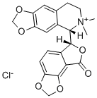 结构式 CAS# 38641-83-7, (+)-荷苞牡丹碱甲氯化物