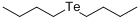 structure of CAS# 38788-38-4, Di-n-Butyltellurium;1-(Butyltelluro)Butane;Tellurium, Dibutyl-
