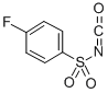 structure of CAS# 3895-25-8, 4-Fluorobenzenesulfonyl Isocyanate;4-Fluoro-N-(Oxomethylene)Benzenesulfonamide;4-Fluoro-N-(Ketomethylene)Benzenesulfonamide;4-Fluorobenzenesulfonyl Isocyanate