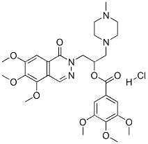 CAS#: 38952-87-3， [1-(4-Methylpiperazin-1-Yl)-3-(5,6,7-Trimethoxy-1-Oxophthalazin-2-Yl)Propan-2-Yl] 3,4,5-Trimethoxybenzoate Hydrochloride
