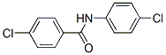 structure of CAS# 39193-06-1, 4-Chloro-N-(4-Chlorophenyl)Benzamide;St5034472;4,4'-Dichlorobenzanilide;Benzamide, 4-Chloro-N-(4-Chlorophenyl)-