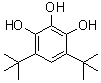structure of CAS# 3934-77-8, 4,6-Di-Tert-Butylpyrogallol;4,6-Ditert-Butylpyrogallol;Oprea1_556139;Zinc00165671