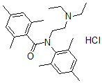 CAS#: 39367-89-0， N-(2-Diethylaminoethyl)-2,4,6-Trimethyl-N-(2,4,6-Trimethylphenyl)Benzamide Hydrochloride