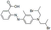 CAS#: 39669-49-3， 2-[[4-[Bis(2-Bromopropyl)Amino]-2-Tolyl]Azo]Benzoic Acid