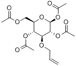 structure of CAS# 39698-00-5, 1,2,4,6-Tetra-O-Acetyl-3-O-Allyl-beta-D-Glucopyranose;1,2,4,6-Tetra-O-Acetyl-3-O-Allyl-Beta-D-Glucopyranose